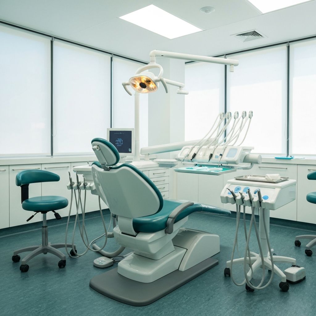 Modern dental treatment room at Tina Dental Clinic, Springfield Lakes — clean, bright and welcoming